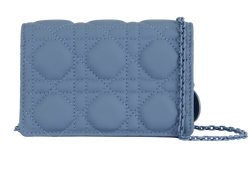 Nano Belt Pouch, Leather, Blue, 43MA0270, S/DB/B/RCT, 3*